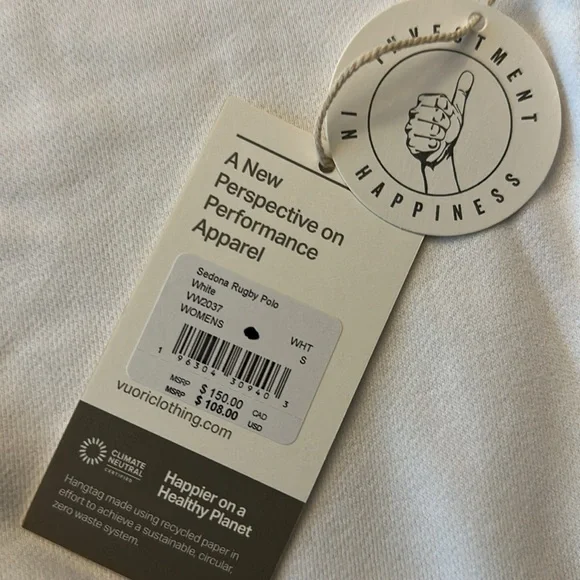 New Vuori Sedona Rugby Polo Sweater - Picture 6 of 8